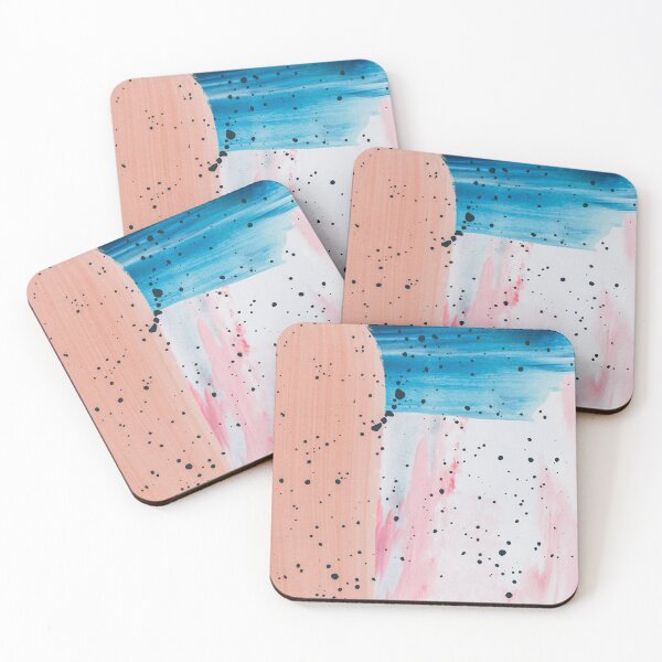 Item preview, Acrylic Brush Strokes And Splatter Patterned designed and sold by Designs By YL.