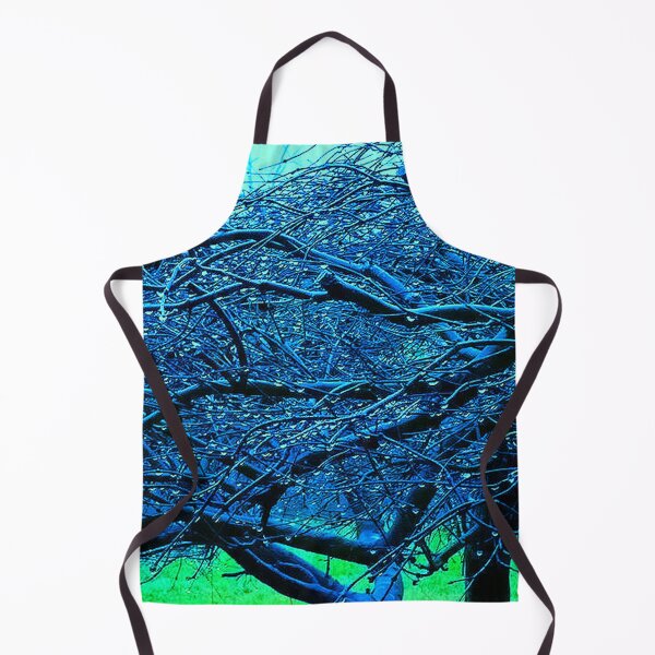 Item preview, Abstract Blue Tree in the Rain designed and sold by SXW Designs.