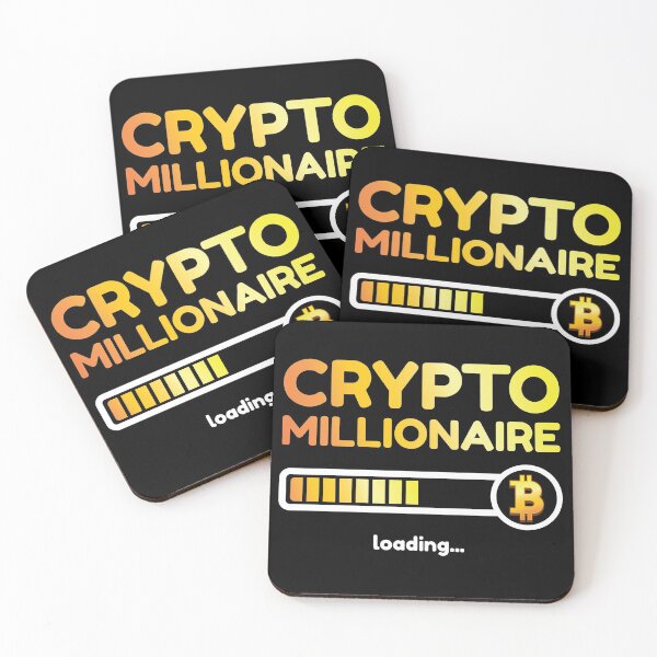 Item preview, Crypto Millionaire Loading Miner Hodl Blockchain Bitcoin  designed and sold by Rzelemenz.