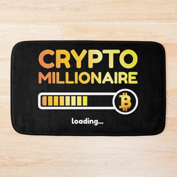 Item preview, Crypto Millionaire Loading Miner Hodl Blockchain Bitcoin  designed and sold by Rzelemenz.