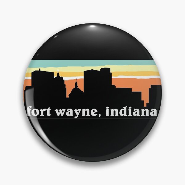 Artikelvorschau, Fort Wayne-Skyline entworfen und verkauft von J9-Design.