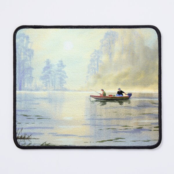 Item preview, Misty Sunrise Over The Lake designed and sold by William Holkham.