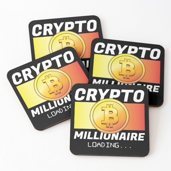 Item preview, Crypto Millionaire Loading Miner Hodl Blockchain Bitcoin  designed and sold by Rzelemenz.