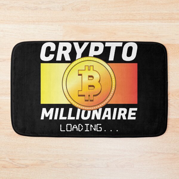 Item preview, Crypto Millionaire Loading Miner Hodl Blockchain Bitcoin  designed and sold by Rzelemenz.