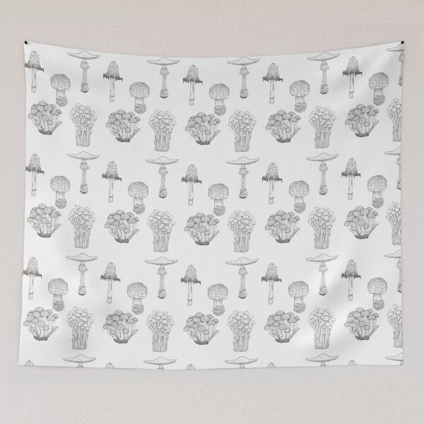 Item preview, Mushroom Sketch Collection designed and sold by Renai Petty.