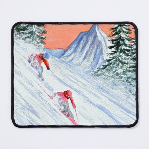 Item preview, Skiing - She's Leading The Way designed and sold by William Holkham.