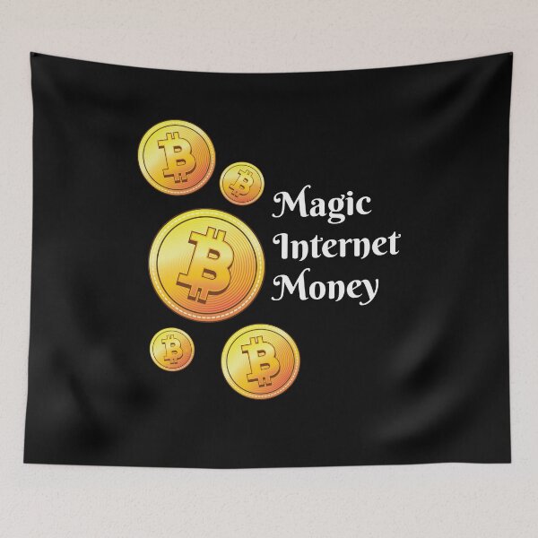 Item preview, Magic Internet Mone Crypto Hodl BTC Blockchain Bitcoin  designed and sold by Rzelemenz.
