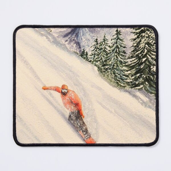 Item preview, LET'S GO SNOWBOARDING designed and sold by William Holkham.