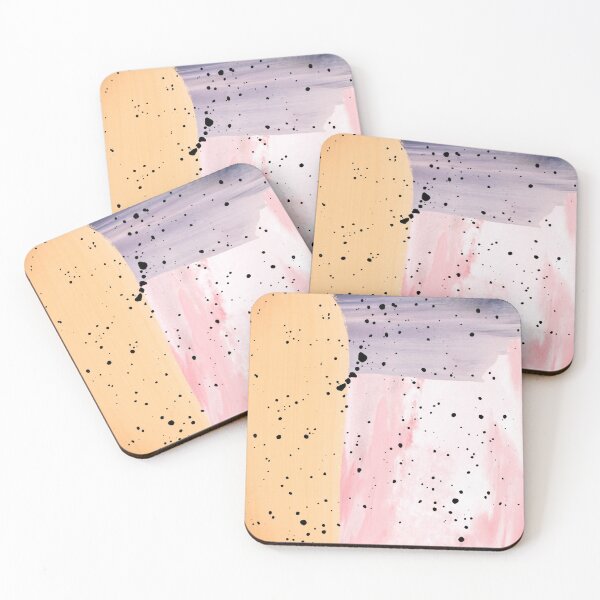 Item preview, Acrylic Brush Strokes And Splatter Patterned designed and sold by Designs By YL.