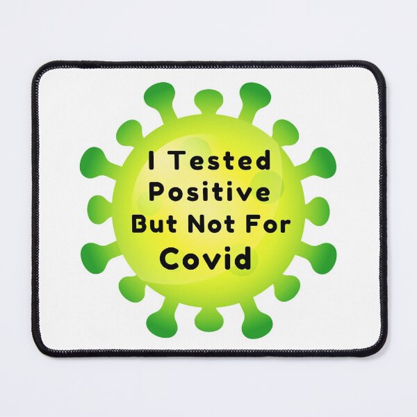 Item preview, I Tested Positive but Not for COVID Pregnancy Announcement designed and sold by Vimbuy.