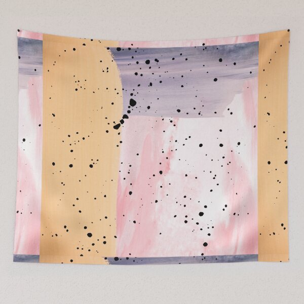 Item preview, Acrylic Brush Strokes And Splatter Patterned designed and sold by Designs By YL.