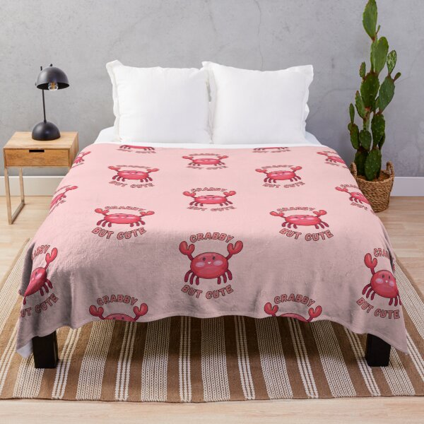 Aperçu de l'œuvre Crabe Crabe mais mignon-rose créée et vendue par yoshra.