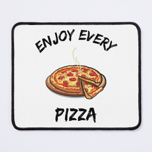 Item preview, Enjoy Every Pizza Hot Steaming Pizza Clipart designed and sold by LuckyKermit.