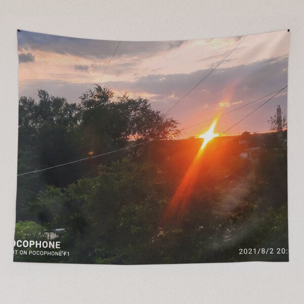 Item preview, Photo of a beautiful sunny sunset! designed and sold by SonoRiko.