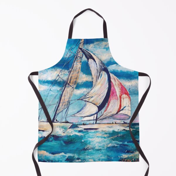 Item preview, Sailboat Race. designed and sold by vintagejoann.