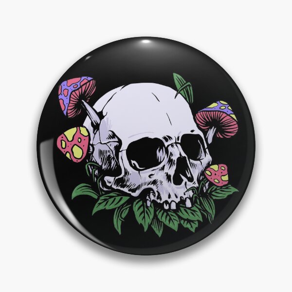 Item preview, Fungal Mushroom Skull designed and sold by Olhado.