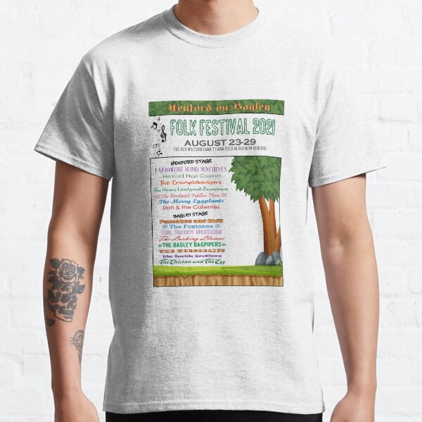 Henford-on-Bagley Folk Festival T-shirt Classic T-Shirt