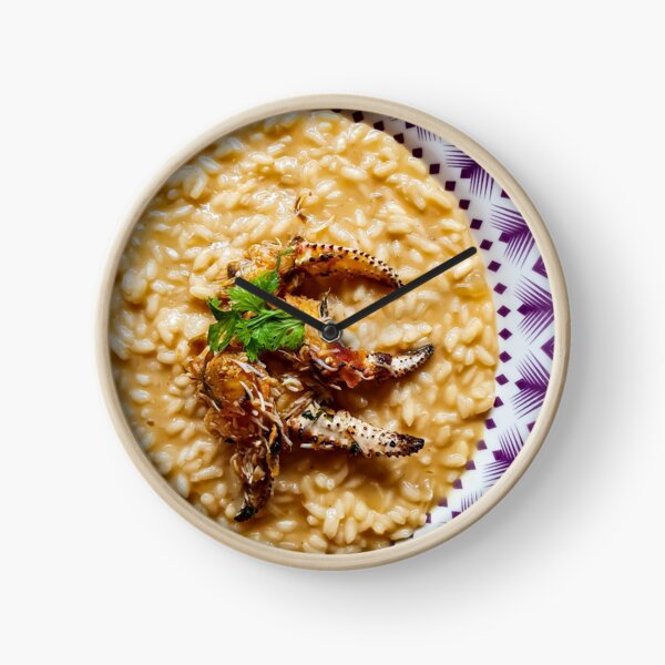 Risotto Crab Clock