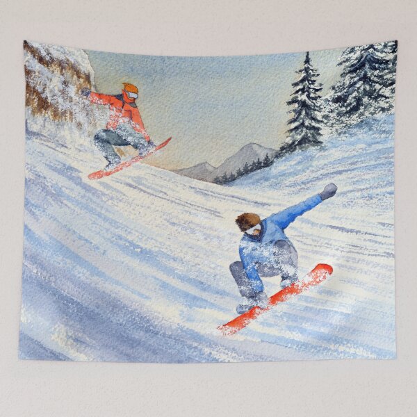 Item preview, Snowboarders Shreddin' The Gnar  designed and sold by William Holkham.