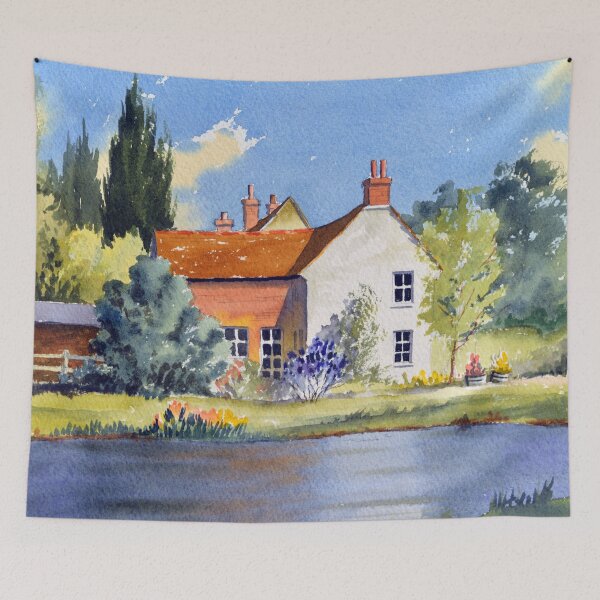 Item preview, The Village Pond - Coleshill Buckinghamshire designed and sold by William Holkham.