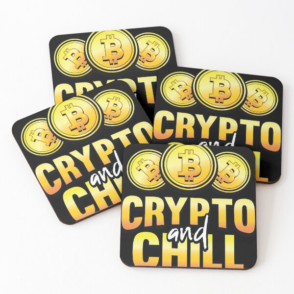 Item preview, Crypto and Chill Funny Crypto Hodl BTC Blockchain Bitcoin  designed and sold by Rzelemenz.