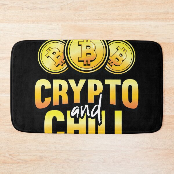 Item preview, Crypto and Chill Funny Crypto Hodl BTC Blockchain Bitcoin  designed and sold by Rzelemenz.