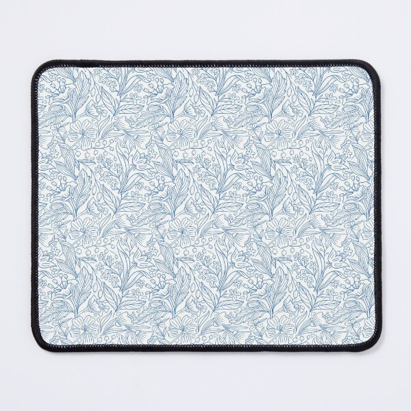 Item preview, blue flowers designed and sold by DrGingyWho.