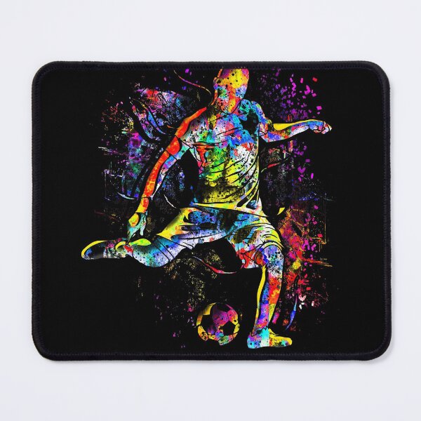 Item preview, Soccer - Colorful Soccer Player  designed and sold by BigWildKiwi.