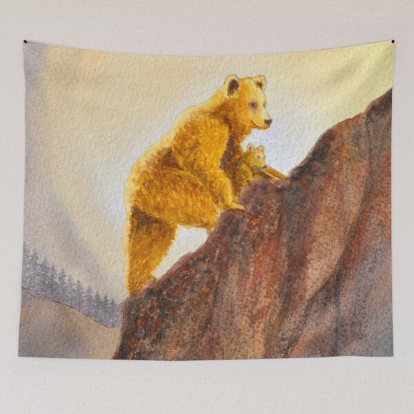 Item preview, Baby Bear Gets First Climbing Lesson designed and sold by William Holkham.