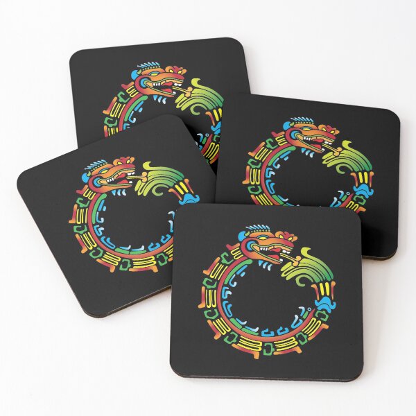 Item preview, Ouroboros Quetzalcoatl Feathered Serpent designed and sold by signsandsymbols.