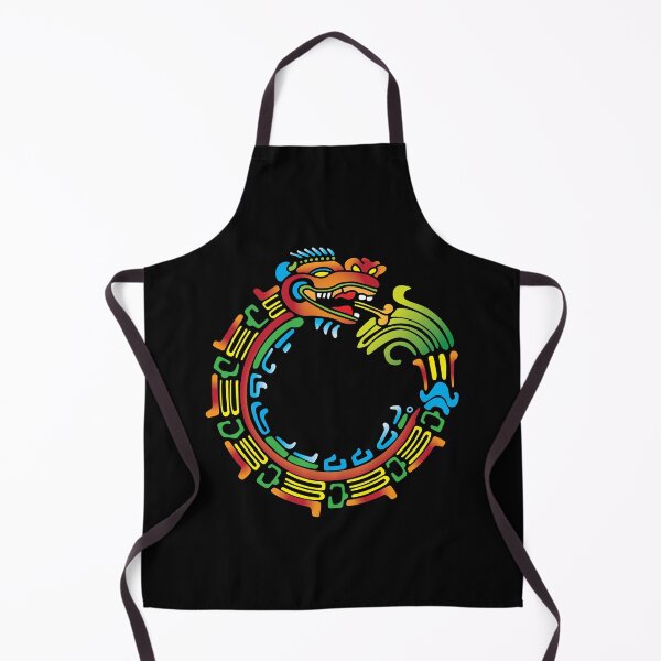 Item preview, Ouroboros Quetzalcoatl Feathered Serpent designed and sold by signsandsymbols.