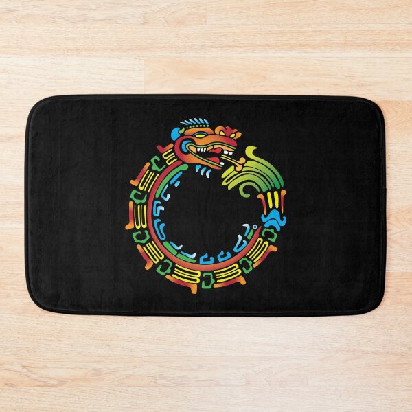 Item preview, Ouroboros Quetzalcoatl Feathered Serpent designed and sold by signsandsymbols.