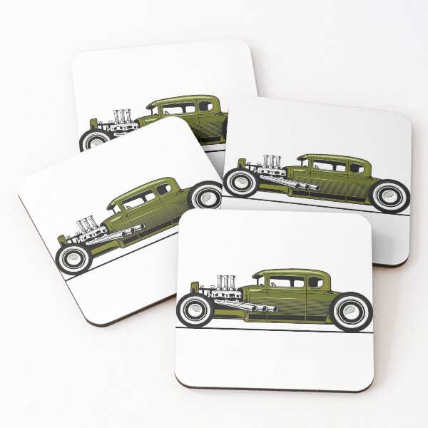 Item preview, Retro American Muscle Car Side designed and sold by artorno.