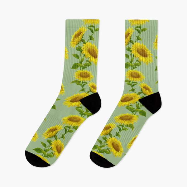 Item preview, Sunflower Repeat Design Natural Colors designed and sold by PixelWoosh.