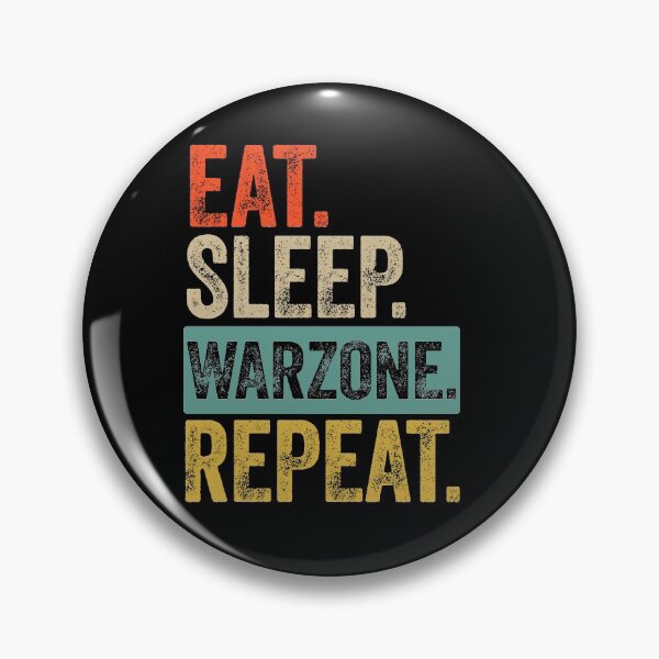 Item preview, Eat sleep warzone repeat retro vintage designed and sold by HN-ART.