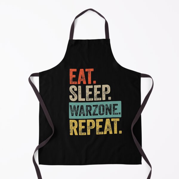 Item preview, Eat sleep warzone repeat retro vintage designed and sold by HN-ART.