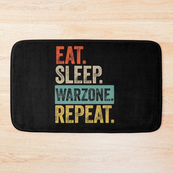 Item preview, Eat sleep warzone repeat retro vintage designed and sold by HN-ART.
