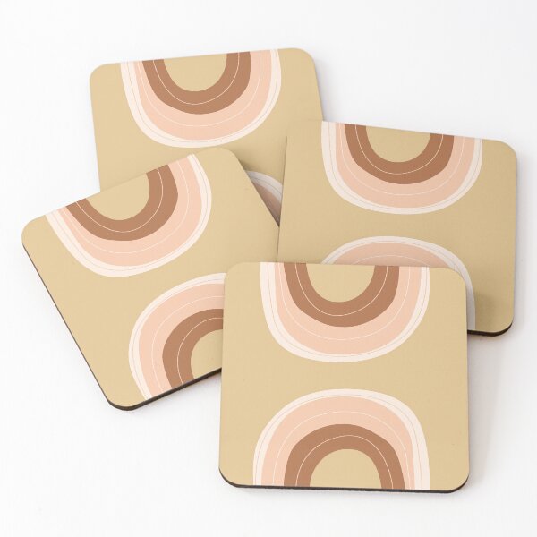 Item preview, Pink Beige Rainbows designed and sold by LBTOMA.