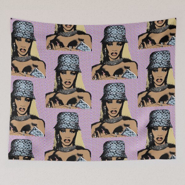 Item preview, Saweetie pop art designed and sold by Troy Posnansky.