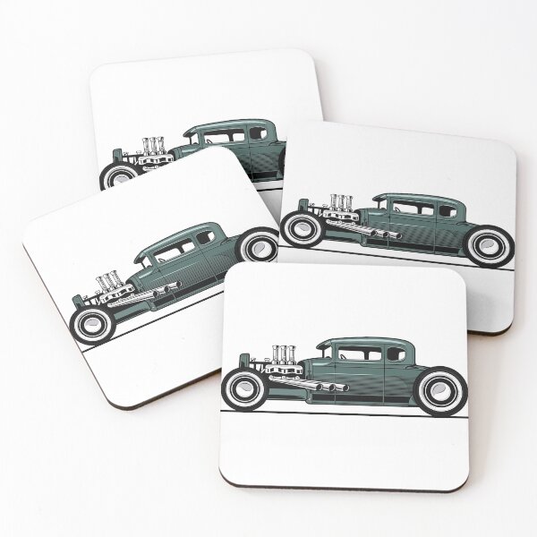 Item preview, Retro American Muscle Car Green Side designed and sold by artorno.