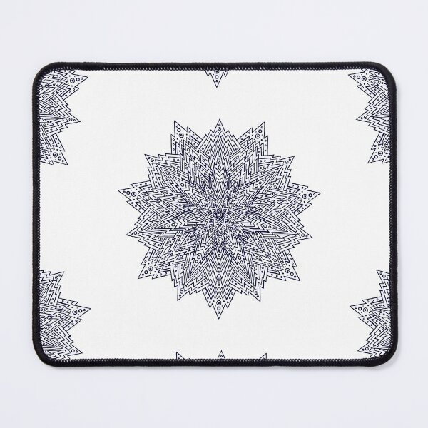 Item preview, "Starsea" blue mandala designed and sold by NessieNeck.