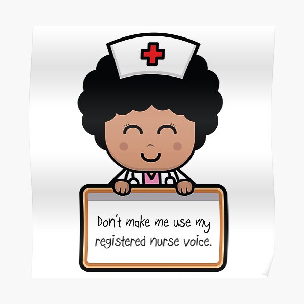 Nurse Cartoon Posters for Sale | Redbubble Nurse Cartoon Posters for Sale | Redbubble