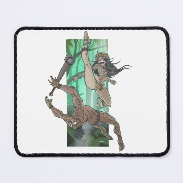 Item preview, Amazona vs Aztec designed and sold by maxmarinart.