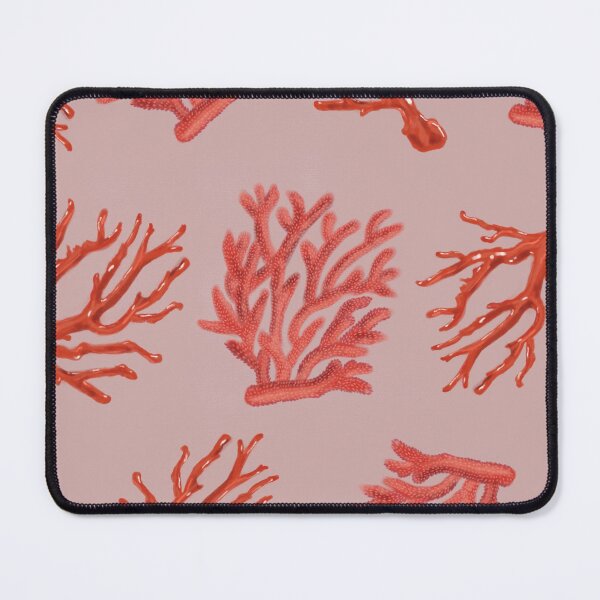 Item preview, Coral Pattern with Red & Mauve designed and sold by christinagliha.