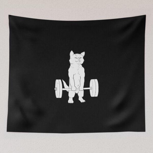 Item preview, Cat Deadlift Powerlifting designed and sold by beckergree.