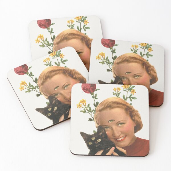 Item preview, Black Cat Connection, digital collage. designed and sold by MicaPlanelColl.