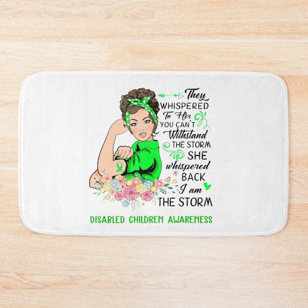 Item preview, I AM THE STORM DISABLED CHILDREN AWARENESS designed and sold by Brad-FI.