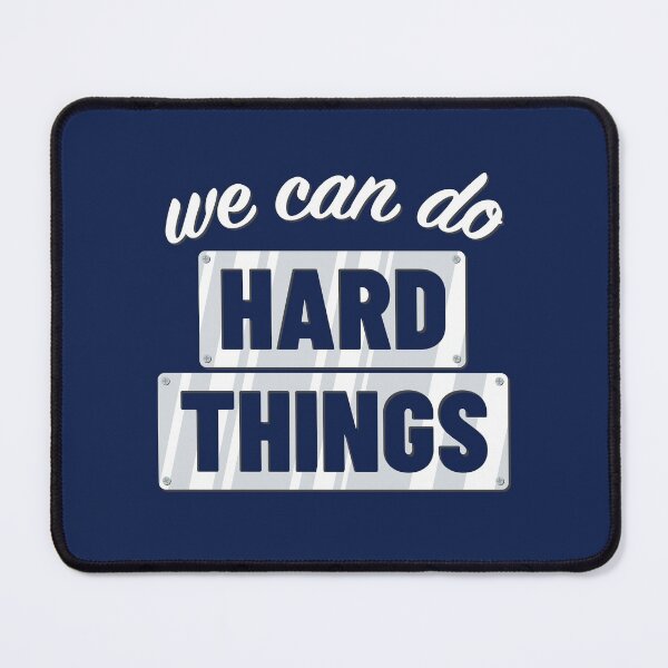 Item preview, We Can All Do Hard Things Motivational Teacher designed and sold by ClickForMore.