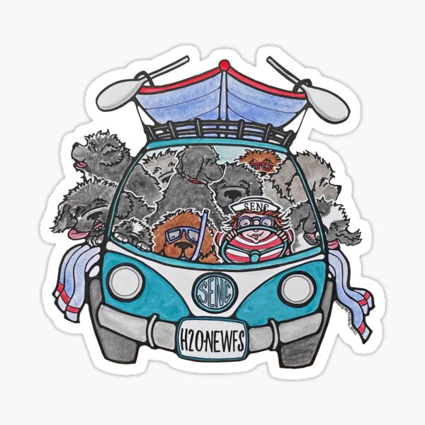 SENC Water Test logo Sticker
