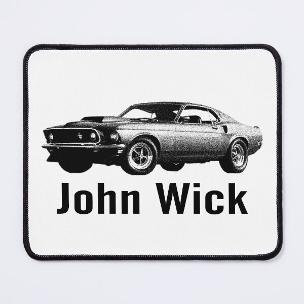 Item preview, John Wick Mustang designed and sold by NiceShirtY.